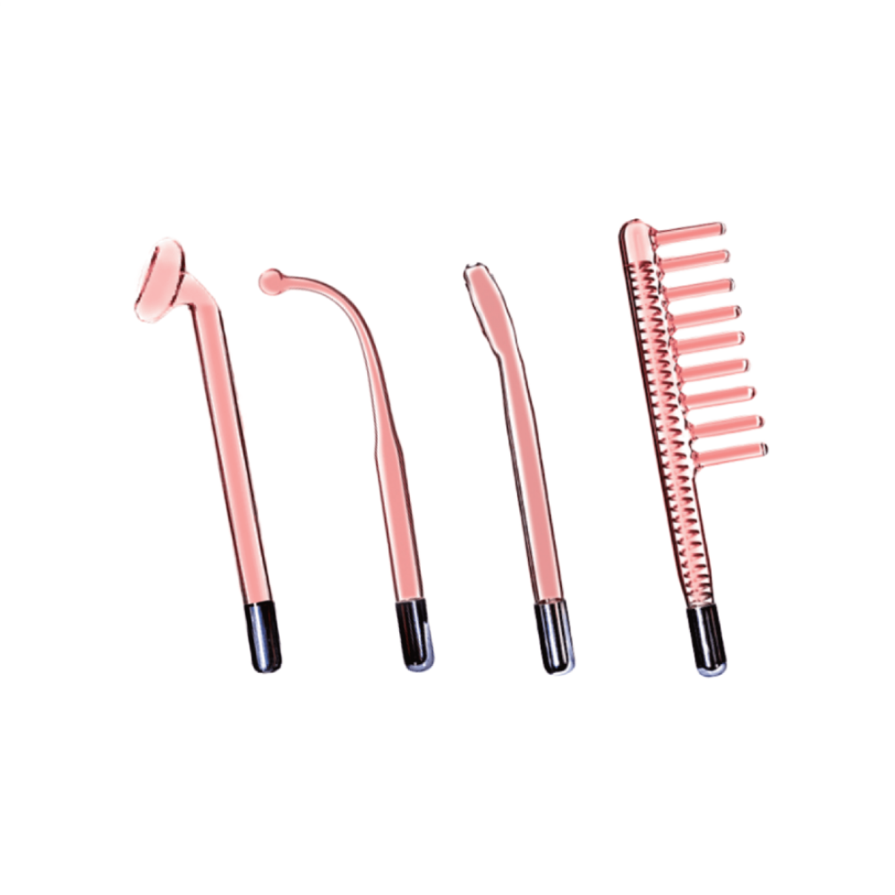 Комплект насадок к дарсонвалю Darsoline MEDICA+ LUX (4 шт) (Japan)
