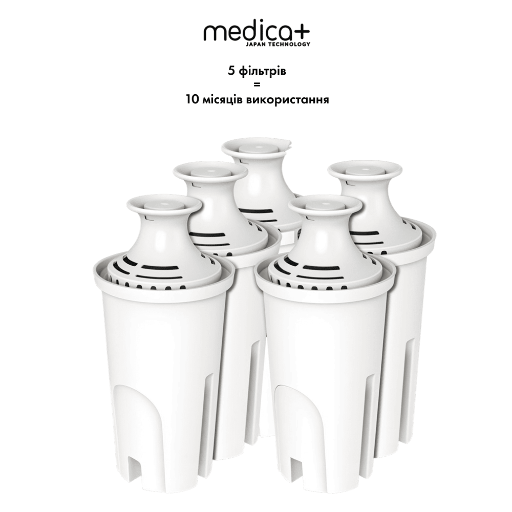 Фильтр для воды с дозатором MEDICA+ 7 литров (White) (Japan)