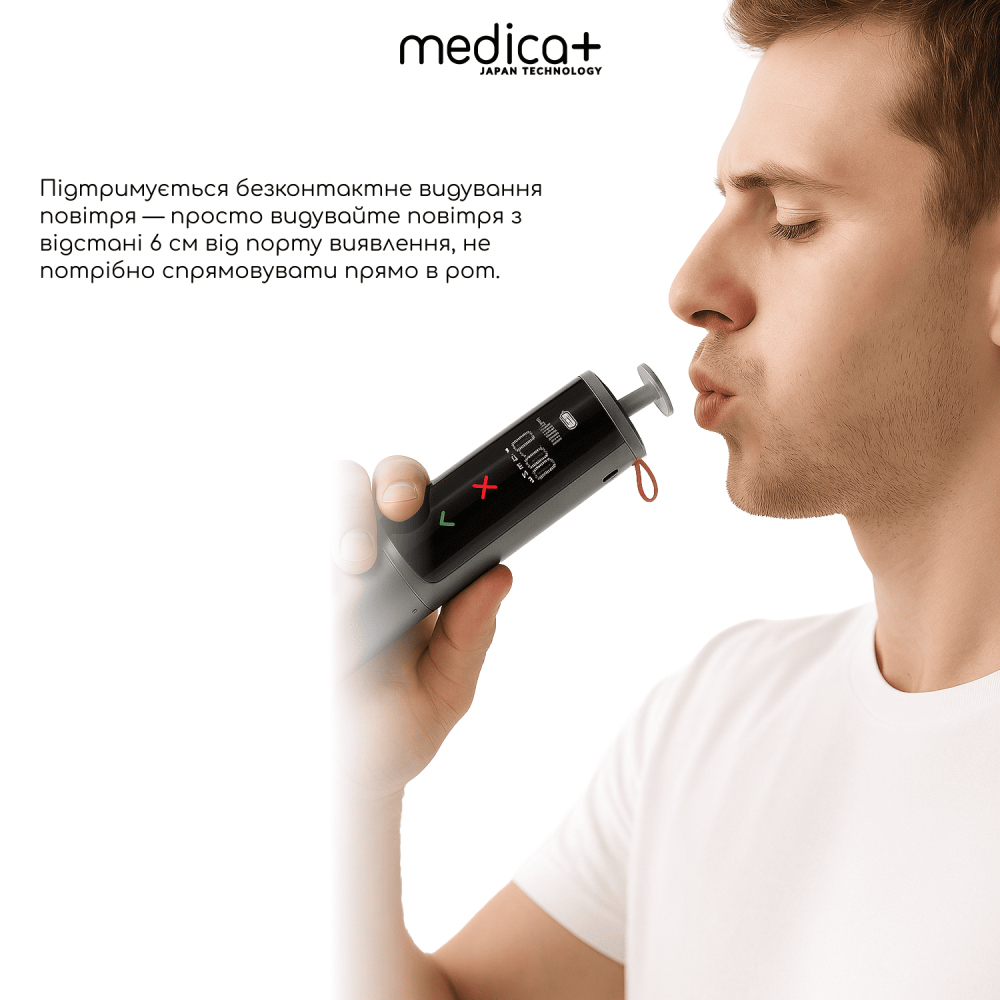 Алкотестер электрохимический MEDICA+ AlcoControl 10.0 PRO (Japan)