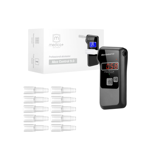 Алкотестер электрохимический MEDICA+ Alco Control 9.0 PRO + Комплект мундштуков 100шт. (Japan)