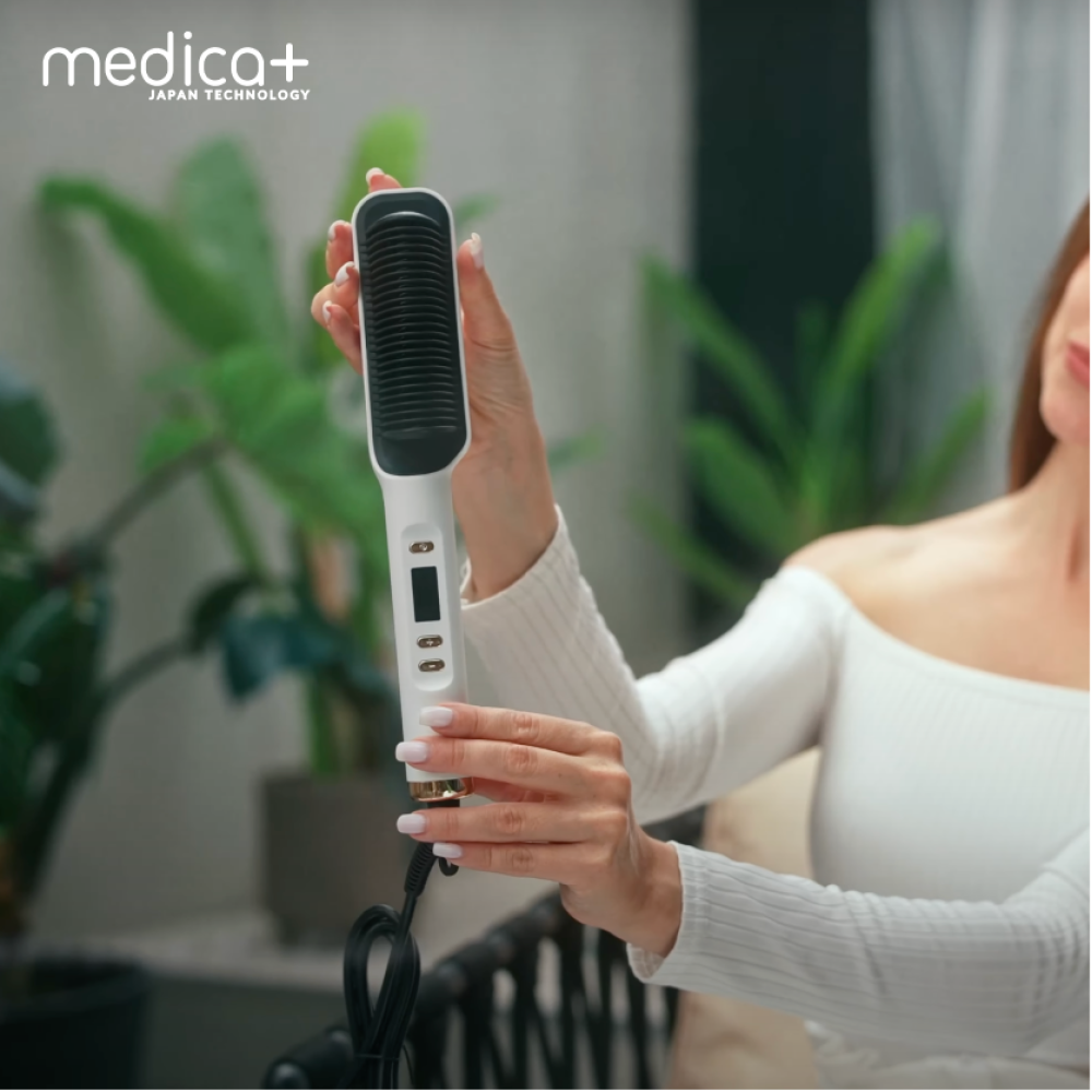 Выпрямитель волос MEDICA+ HotBrush 10 (Japan)