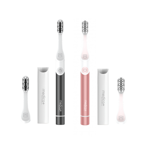 Набор звуковых зубных щеток MEDICA+ PROBRUSH 7.0 black + fuchsia (Japan)