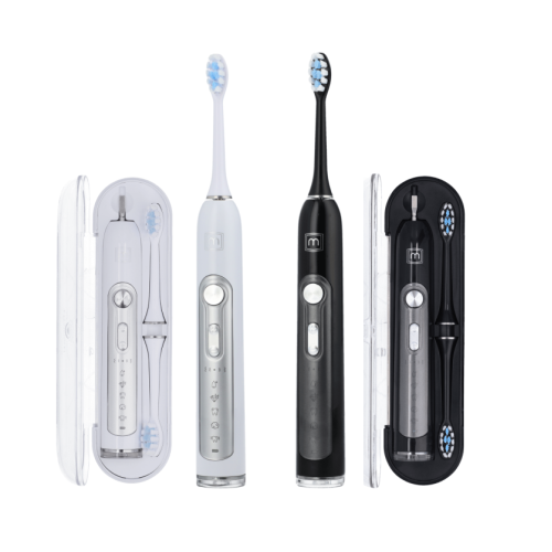 Набор ультразвуковых зубных щеток MEDICA+ PROBRUSH 9.0 black + white (Japan)