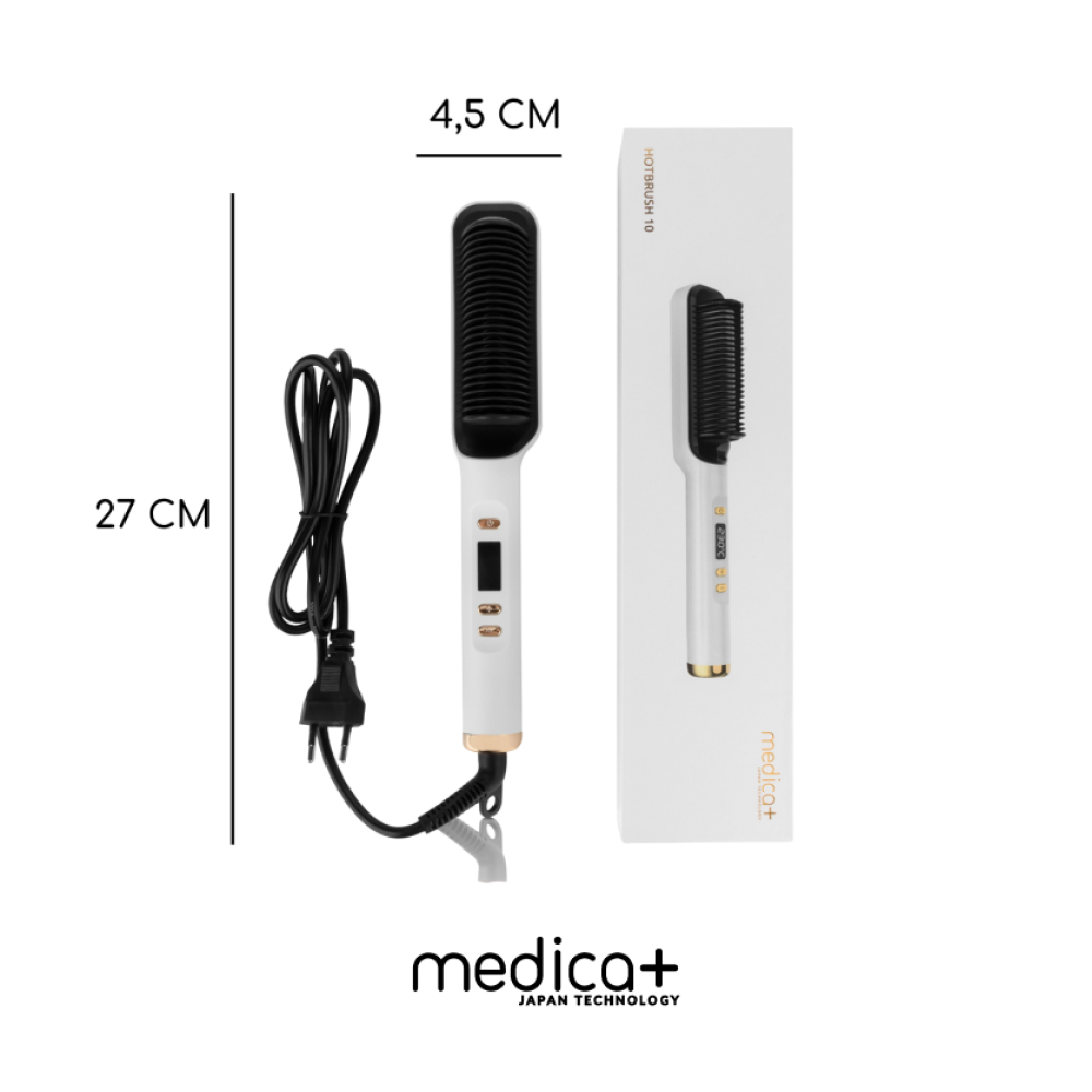 Выпрямитель волос MEDICA+ HotBrush 10 (Japan)