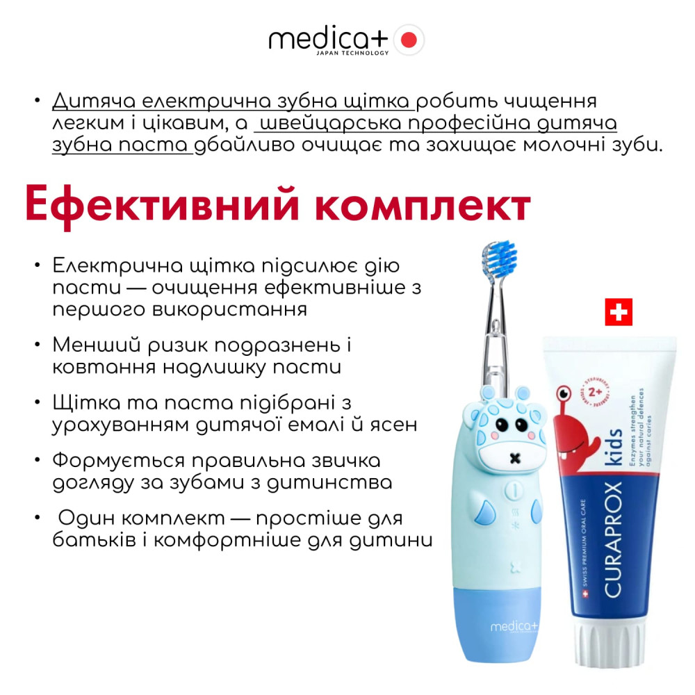 Набор KidsSmile Set 2+ - Blue