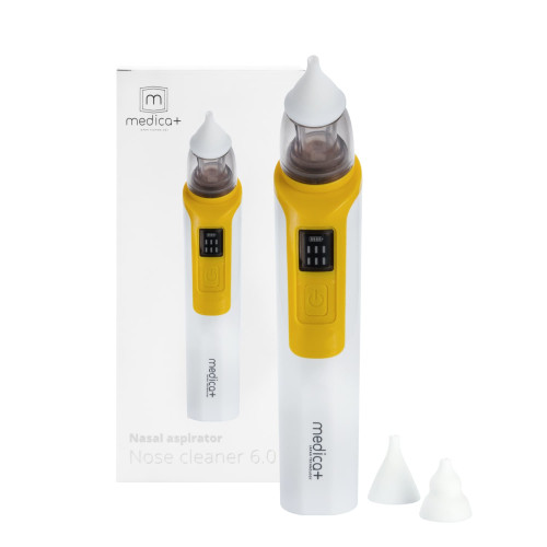 Назальный аспиратор MEDICA+ NOSE CLEANER 6.0 Yellow (Japan)