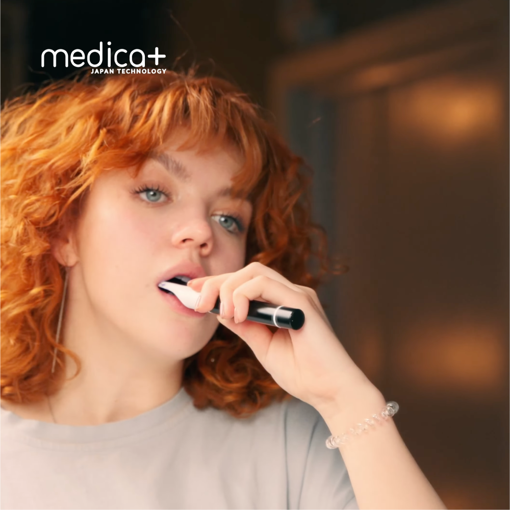 Набор звуковых зубных щеток MEDICA+ PROBRUSH 7.0 black + silver (Japan)