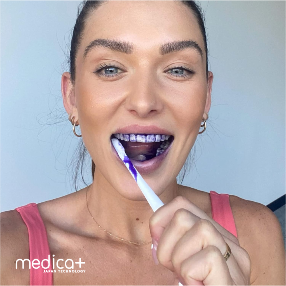 Отбеливающий корректор для цвета зубов MEDICA+ V34