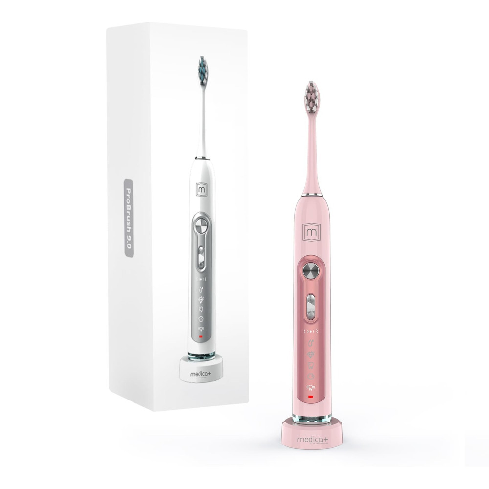 Насадки для ультразвуковой зубной щетки MEDICA + PROBRUSH 9.0 pink (4 шт) (Japan)