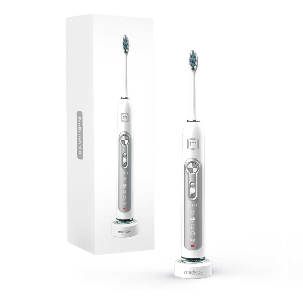 Насадки для ультразвуковой зубной щетки MEDICA + PROBRUSH 9.0 white (8 шт)