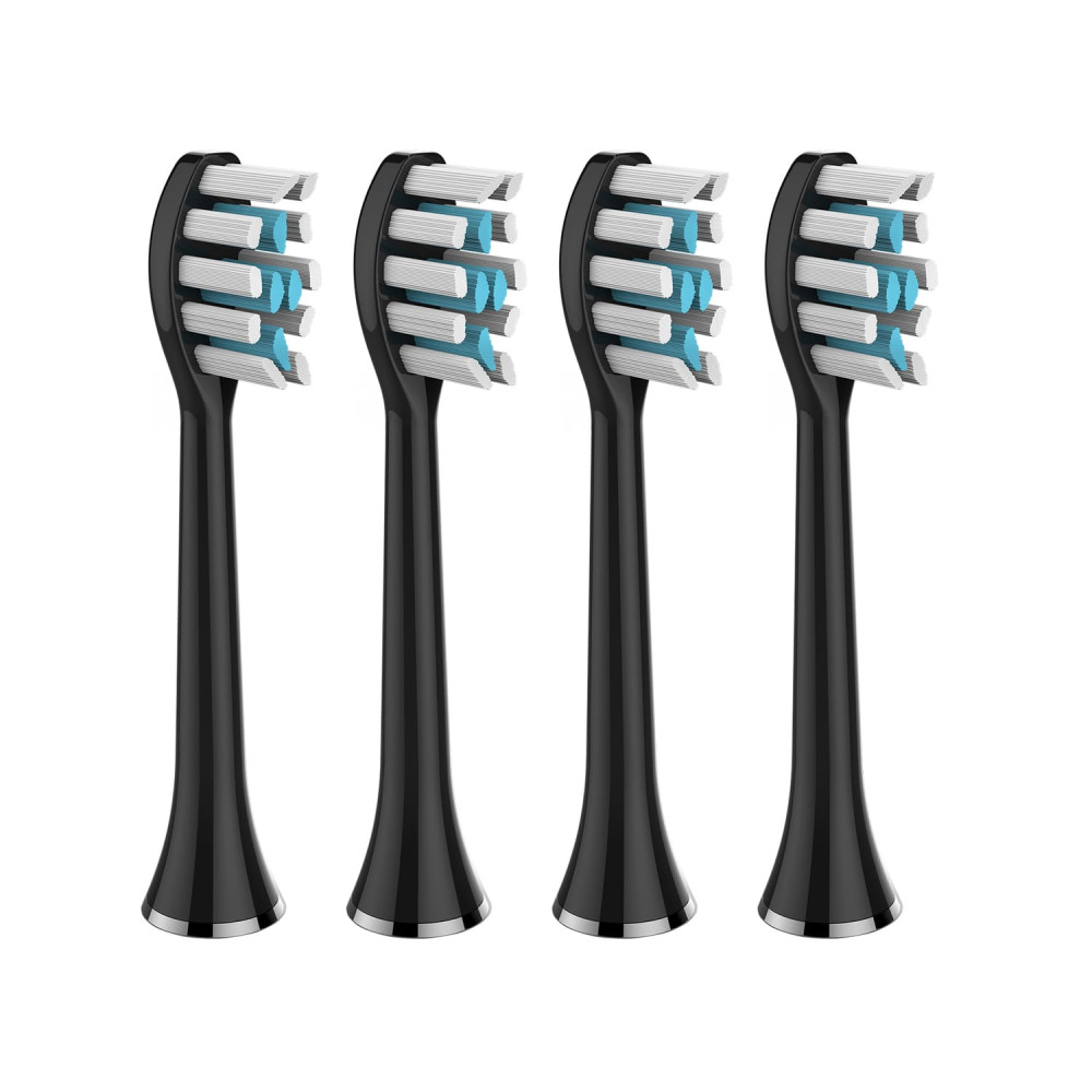Насадки для ультразвуковой зубной щетки MEDICA + PROBRUSH 9.0 black (4 шт) (Japan)