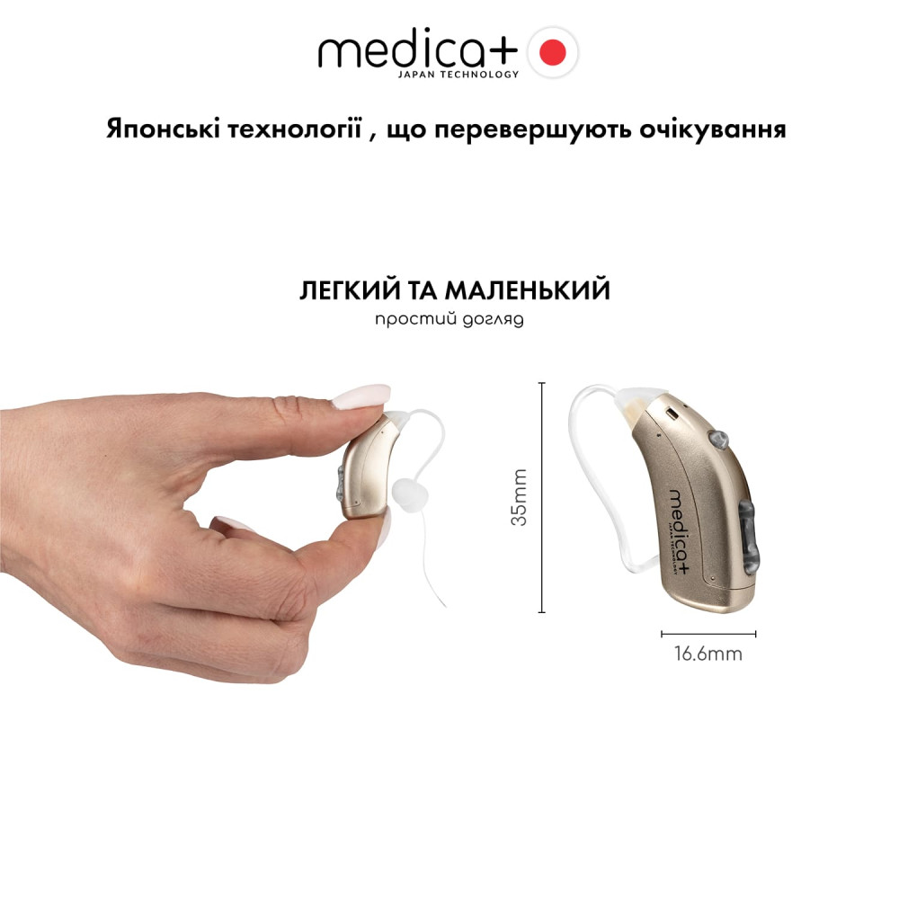 Универсальный слуховой аппарат MEDICA+ Sound Control 15 (Japan)