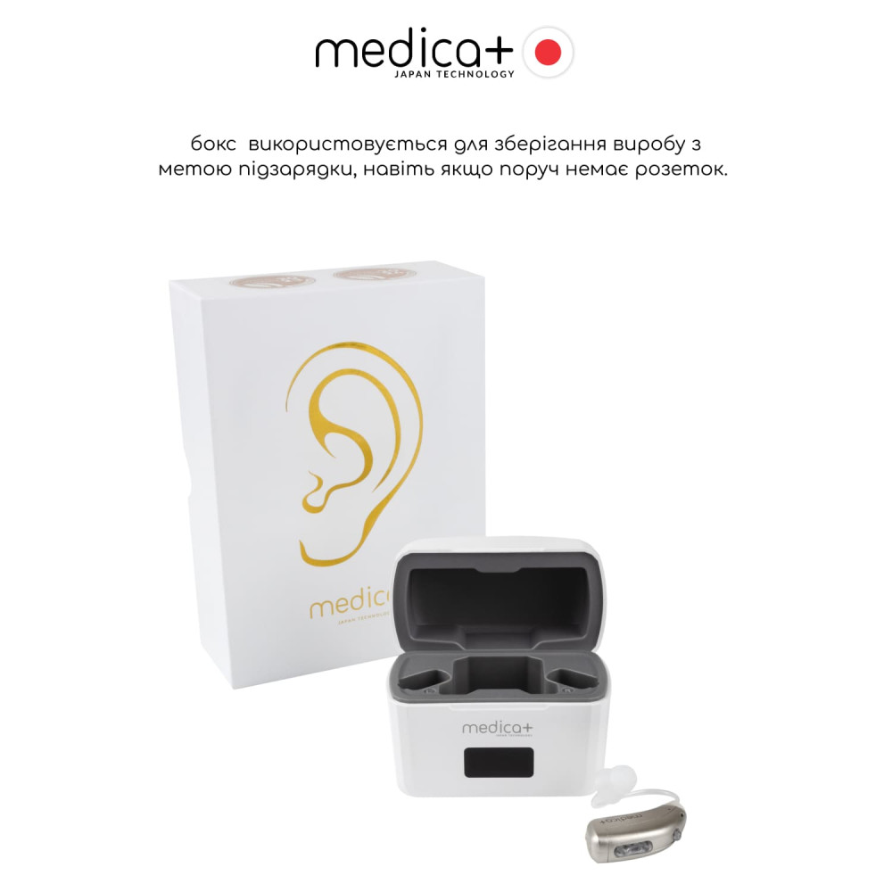 Универсальный слуховой аппарат MEDICA+ Sound Control 15 (Japan)