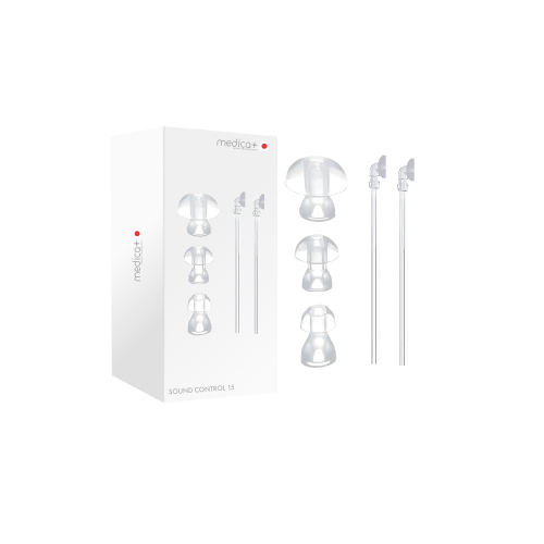 Универсальные Насадки для слухового аппарата Sound Control 15 (3 шт) (Japan)