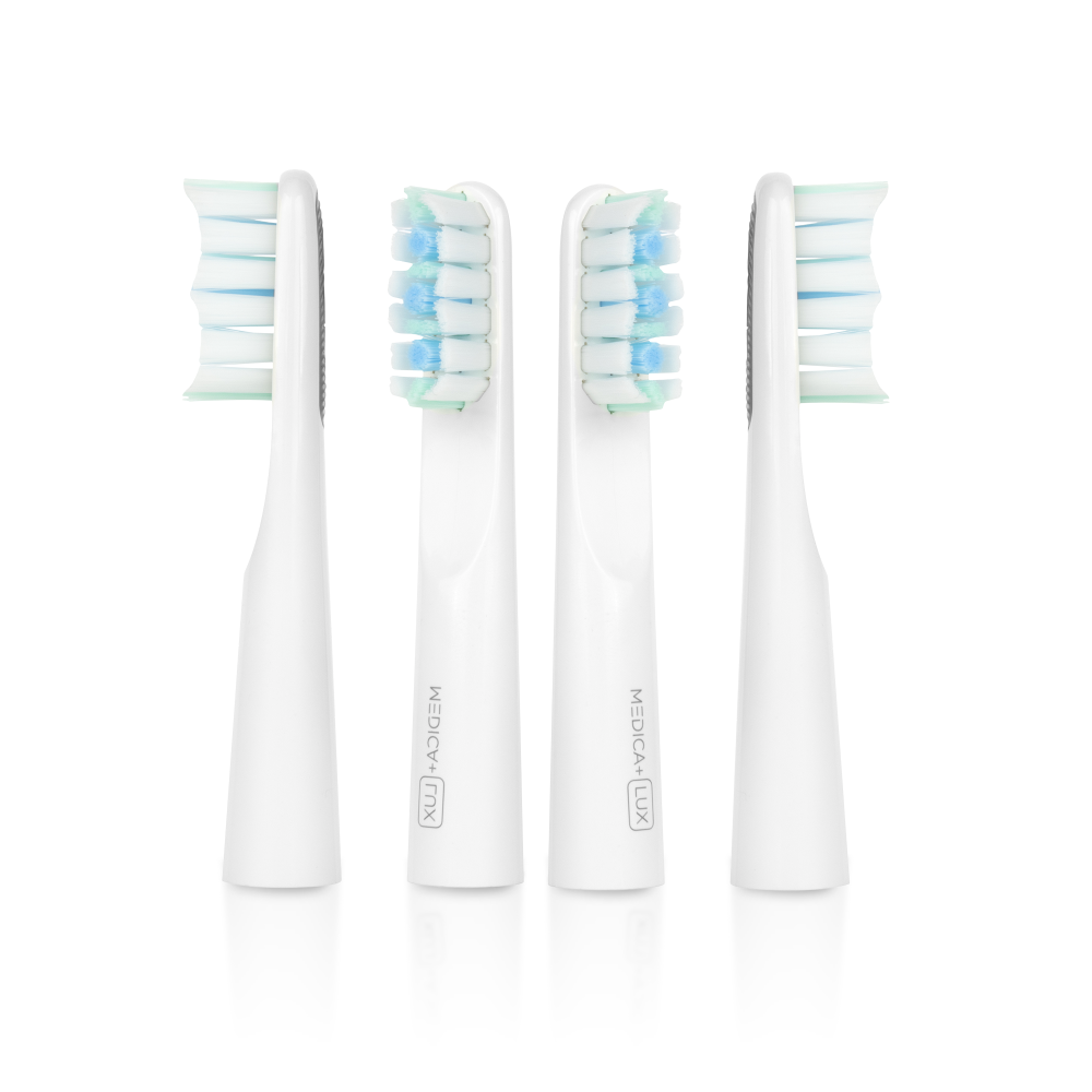 Насадки для звуковой зубной щетки MEDICA+ LUX 10ХN Portable (4 шт)