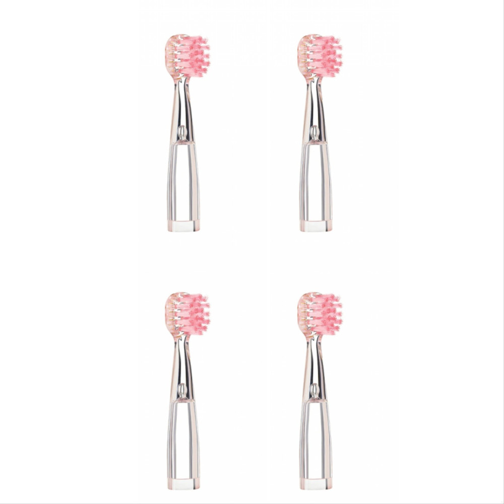 Насадки для детской зубной щетки (4 шт ) MEDICA+ Kidsbrush 2.0 pink (Japan)