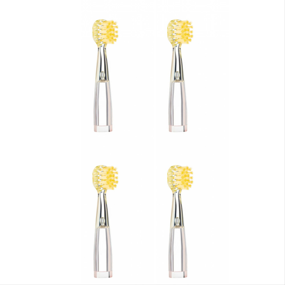 Насадки для детской зубной щетки (4 шт ) MEDICA+ Kidsbrush 2.0 yellow (Japan)