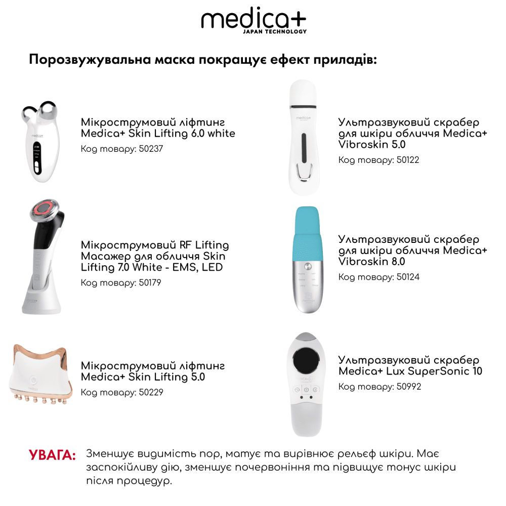 Поросуживающая маска для лица MEDICA+ Pore Control Mask (50 мл)