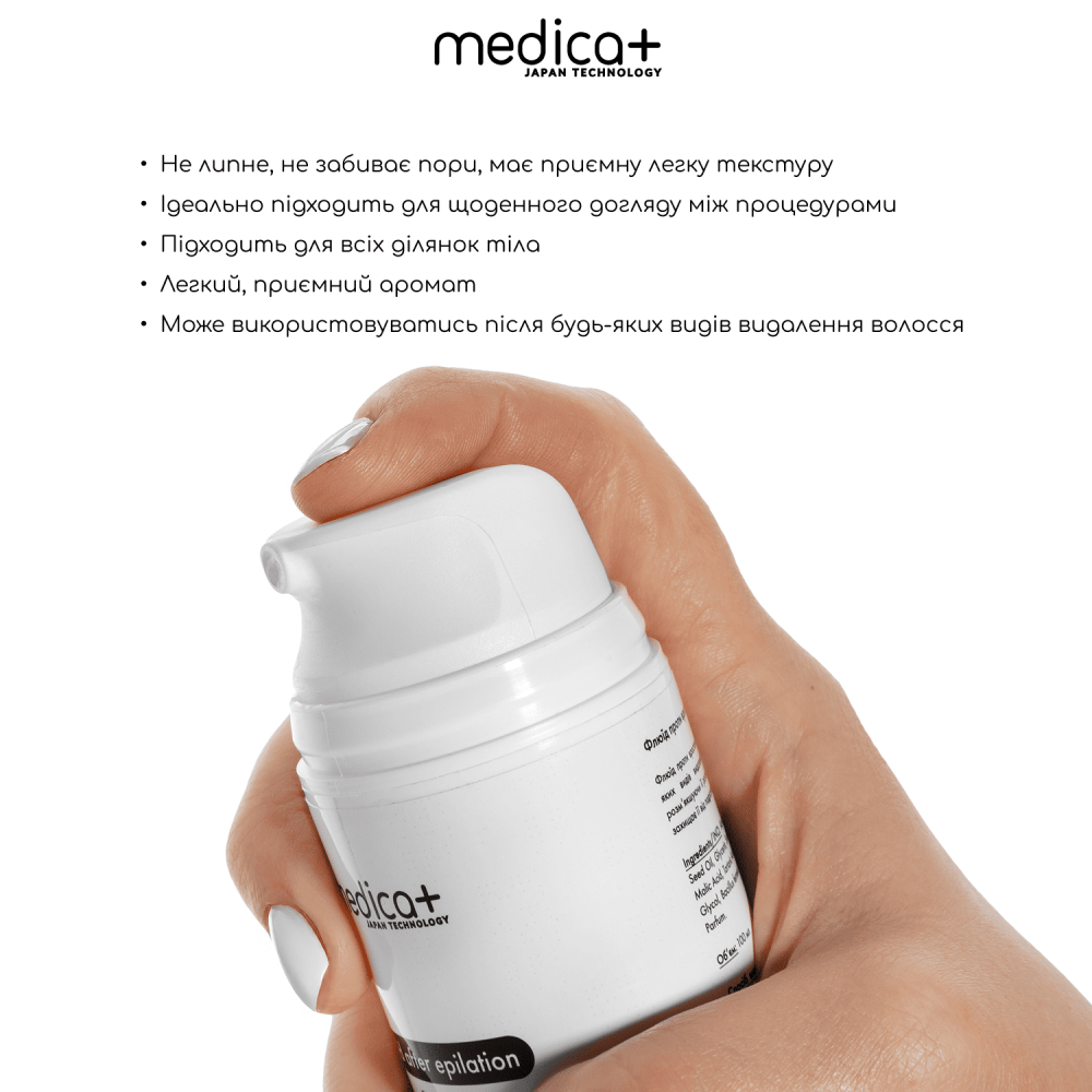 Набор Триммер Електростанок 5в1 MEDICA+ G-Trimmer 5v1 + Флюид после эпиляции MEDICA+ Fluid after Epilation (Japan)