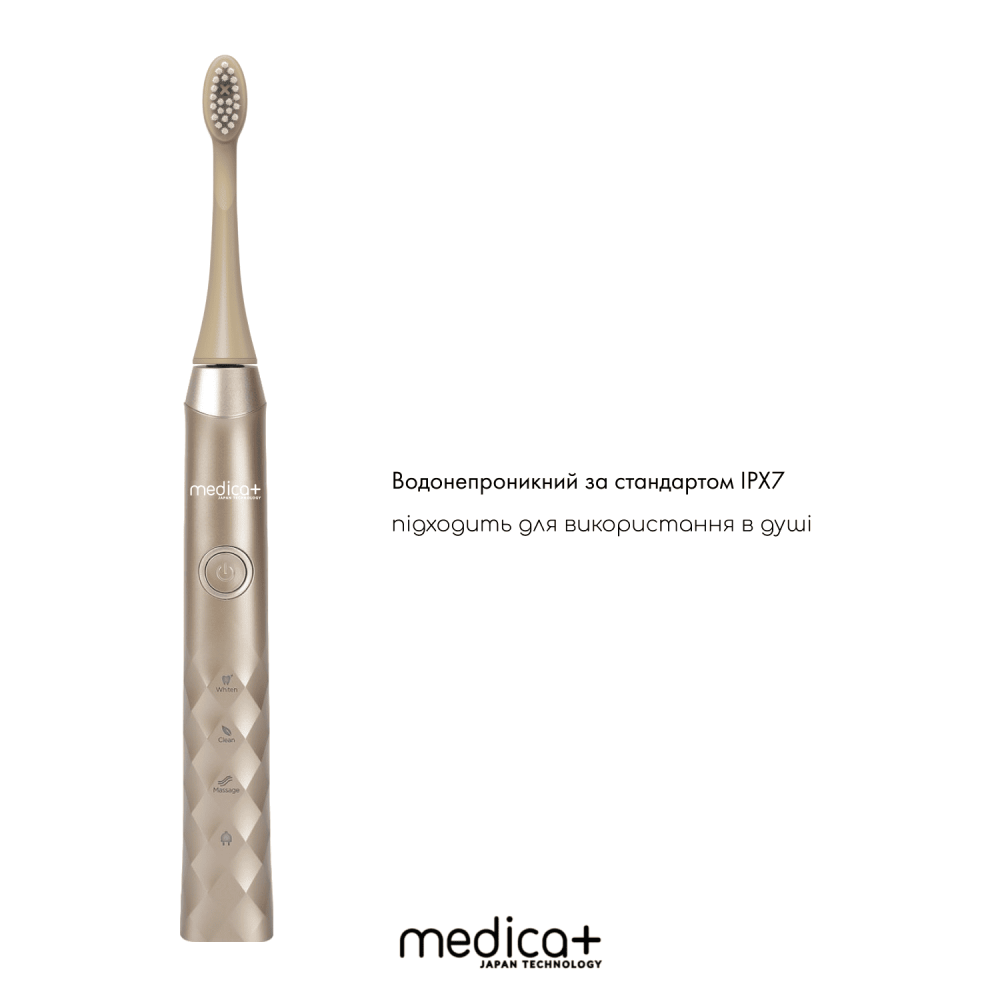 Комплект 2в1: Звуковая зубная щетка ProBrush 11 (Gold) и Портативный ирригатор Lux Prowater 10 
