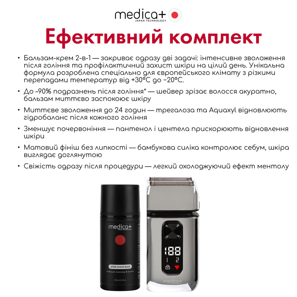 Стальной шейвер MEDICA+ STEEL 1400 (Japan)
