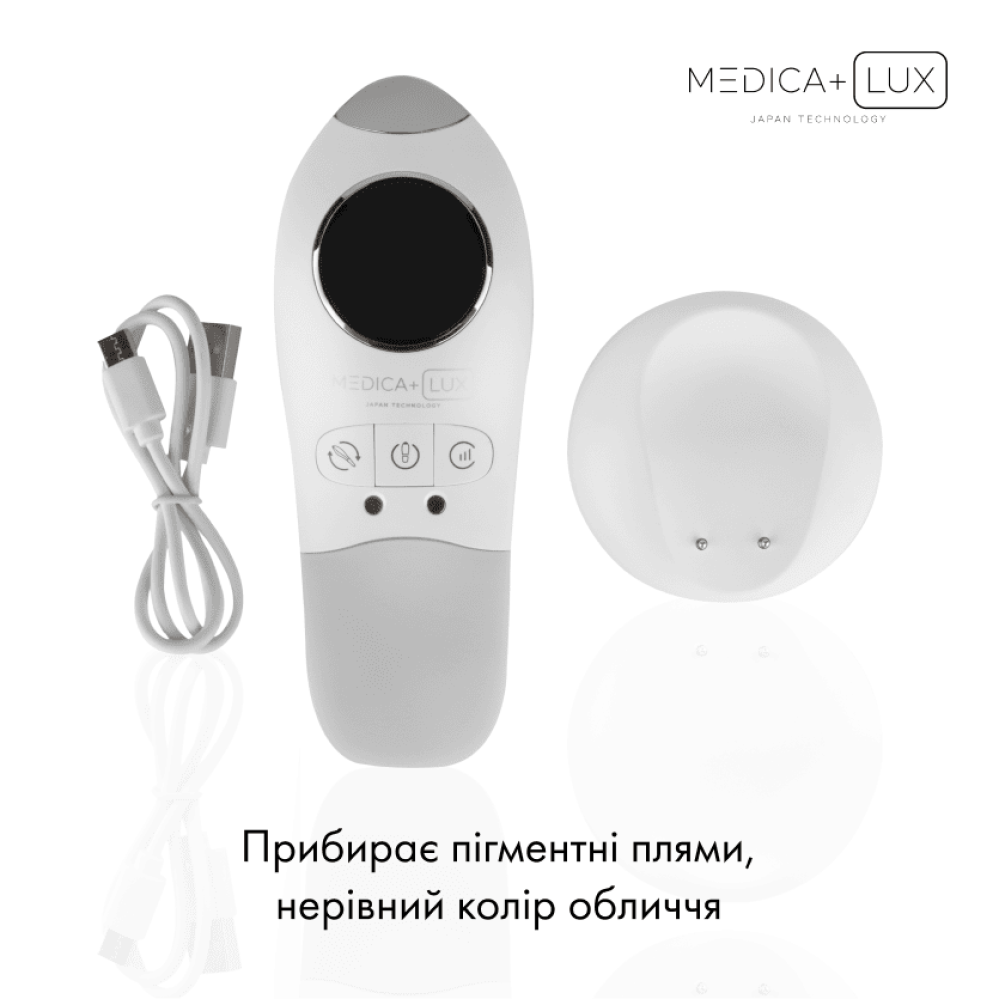 Набор Ультразвуковой скрабер Lux SuperSonic 10 + Гидратирующий гель Hydration Gel + Успокаивающая маска для лица Soothing Mask (Japan)