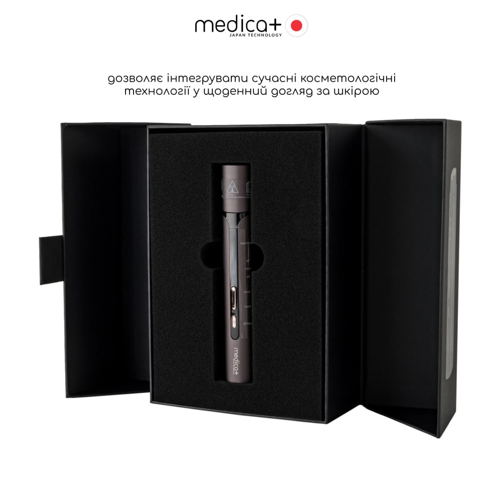 Массажер для лица MEDICA+ SkinLifting PRO 10x с микротоками, RF и функцией лифтинга (Japan)