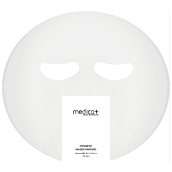Маски-салфетки косметологические MEDICA+ 50 шт (полиэтиленовые)