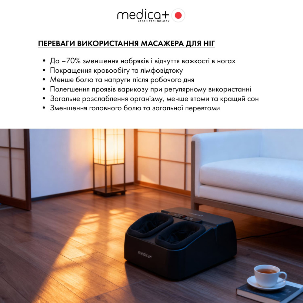 Массажер для ног MEDICA+ FootMass 7.0 (Japan)