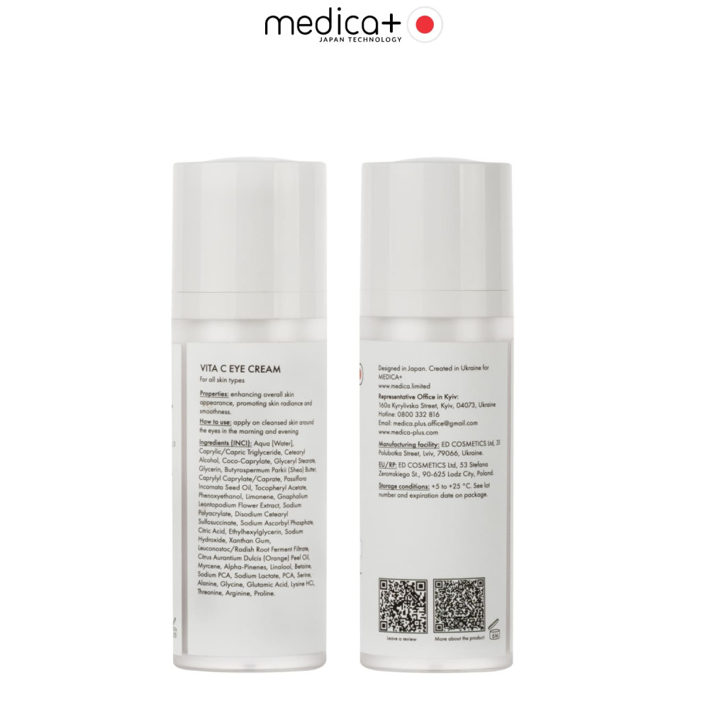Крем под глаза MEDICA+ Vita C Eye Cream (30 мл)