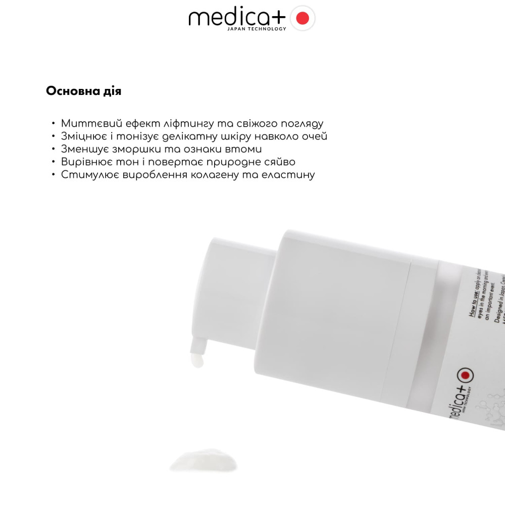 Лифтинг-крем для кожи вокруг глаз MEDICA+ Lift & Glow Eye Cream (15 мл)