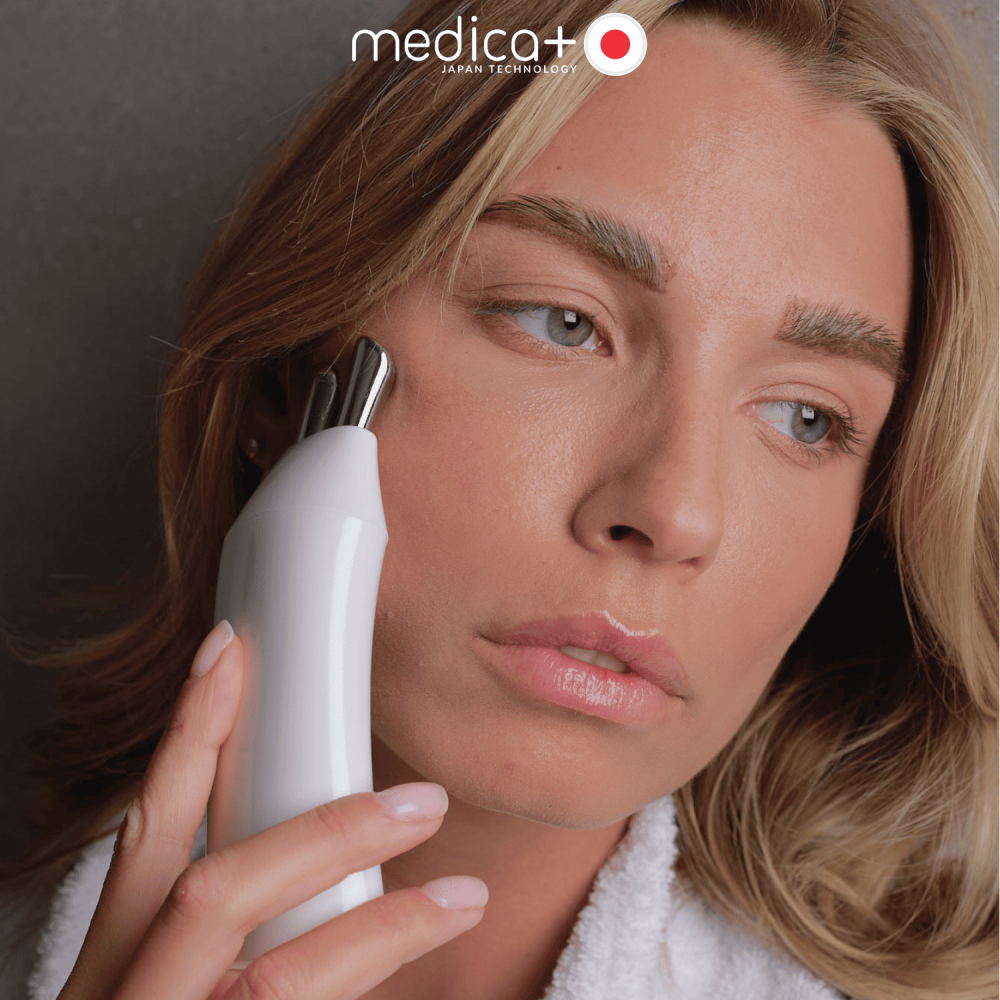 Микротоковый лифтинг массажер для лица MEDICA+ Tri-Action 8.0 (Japan)