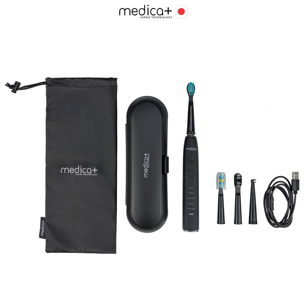 Ультразвуковая зубная щетка MEDICA+ PROBRUSH 8.0 Black