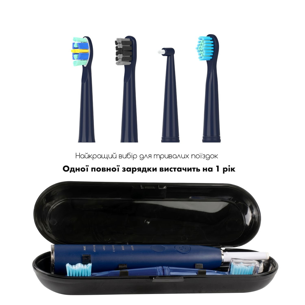 Ультразвуковая зубная щетка MEDICA+ PROBRUSH 8.0 Blue