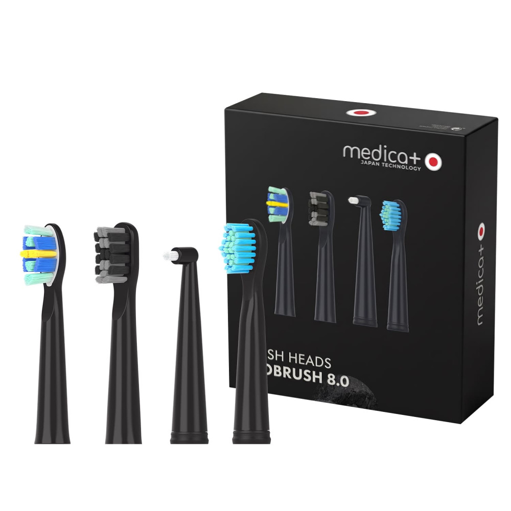Насадки для ультразвуковой зубной щетки MEDICA + PROBRUSH 8.0 black