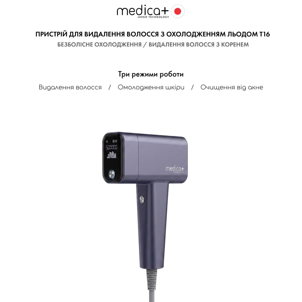 Фотоэпилятор охлаждающий MEDICA+ ICE PRO 10X