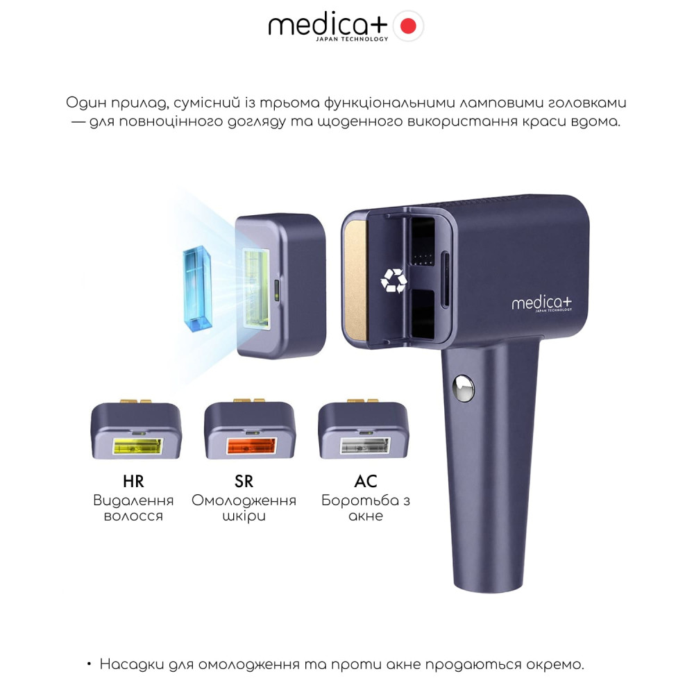 Фотоэпилятор охлаждающий MEDICA+ ICE PRO 10X