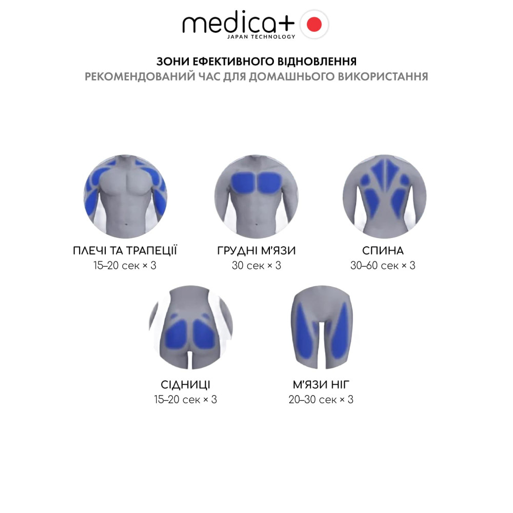 Перкуссионный массажер MEDICA+ MassHand Pro 2Х (Japan)