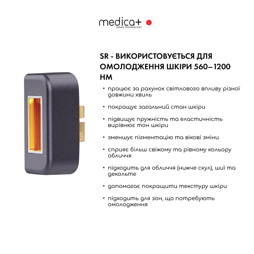 Насадки для омоложения кожи и лечения акне MEDICA+ ICE PRO 10X +2