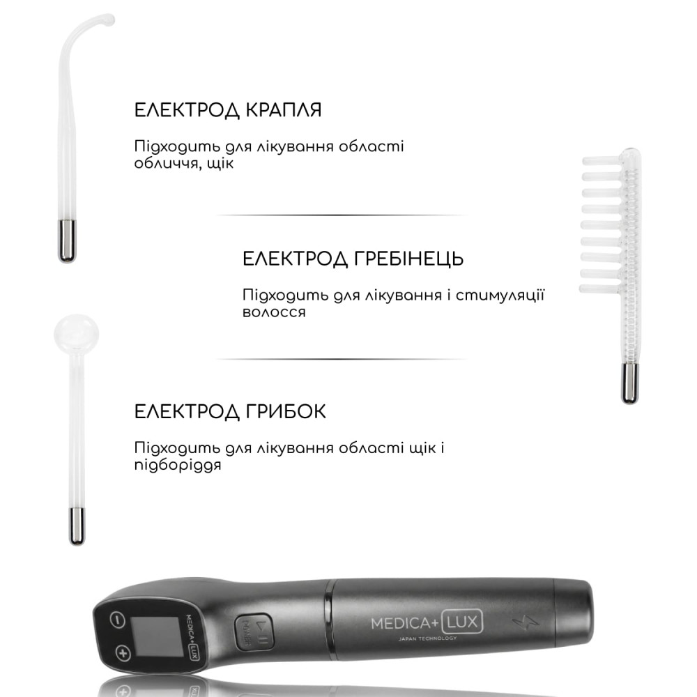 Аппарат Дарсонваль MEDICA+ Lux Darsoline 8.0 grey