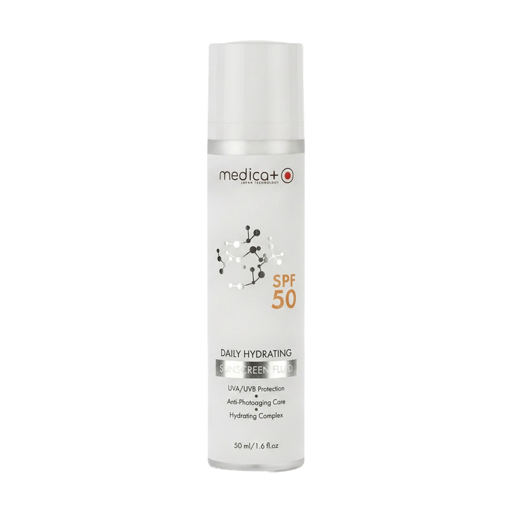 Увлажняющий солнцезащитный флюид MEDICA+ Daily Hydrating Sunscreen Fluid SPF 50