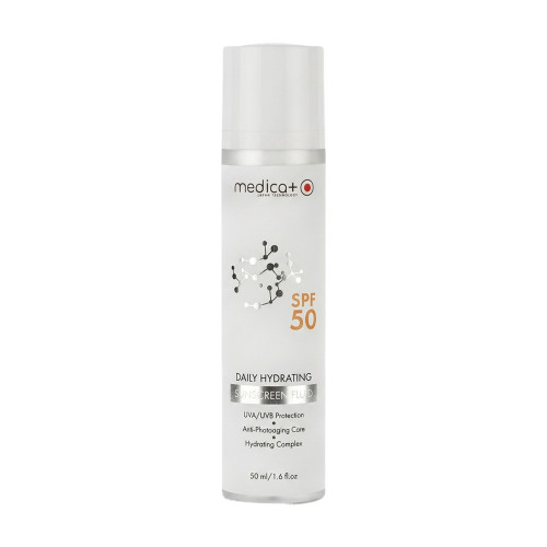 Увлажняющий солнцезащитный флюид MEDICA+ Daily Hydrating Sunscreen Fluid SPF 50