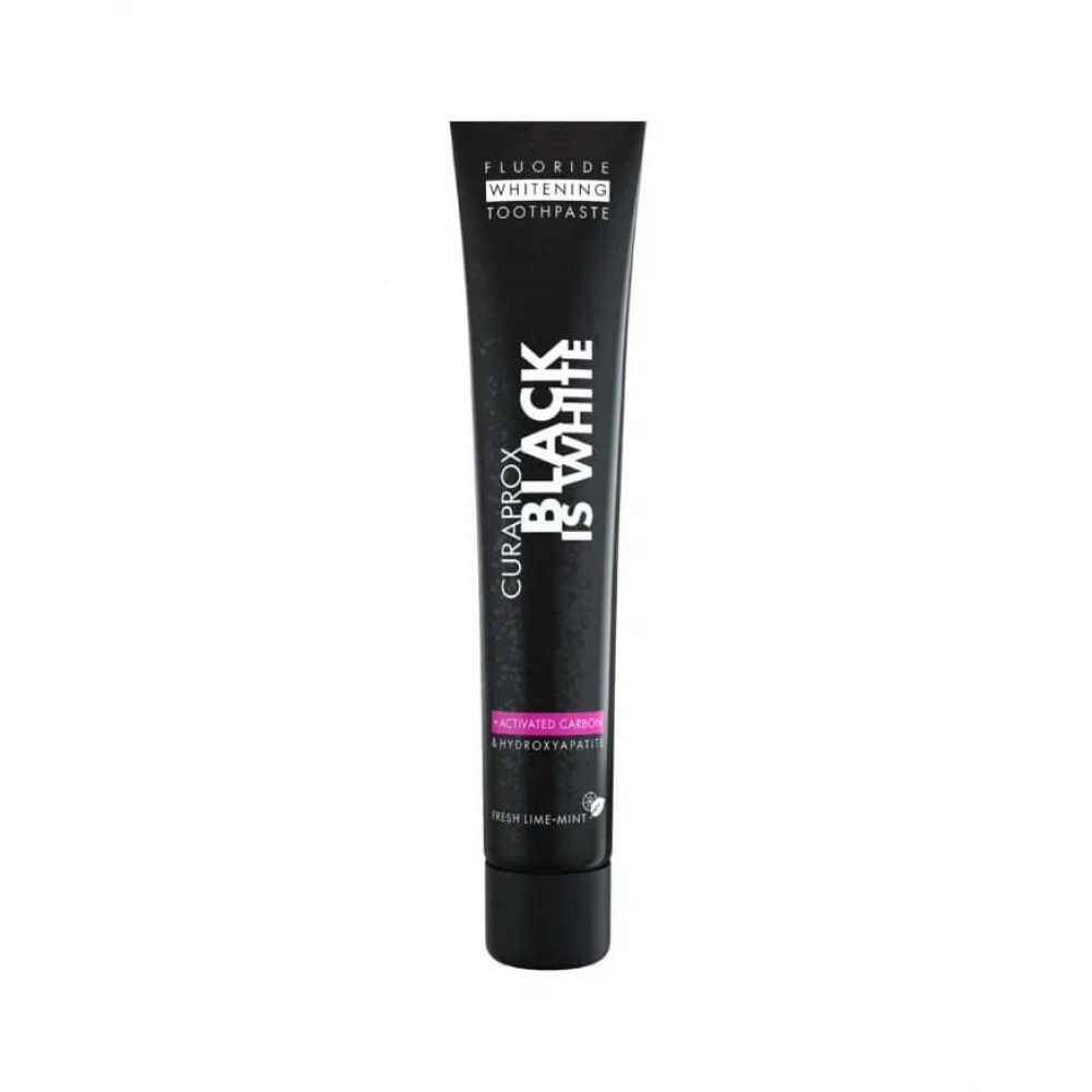 Отбеливающая зубная паста Curaprox Black is White, 90 мл