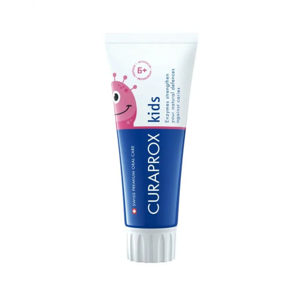 Зубная паста детская Curaprox Kids 6+(арбуз), 60 мл